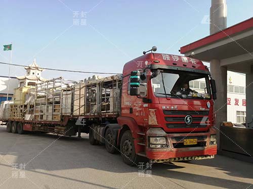 開封麗星粉絲生產(chǎn)線、碗裝烘干設(shè)備發(fā)往山西陽泉