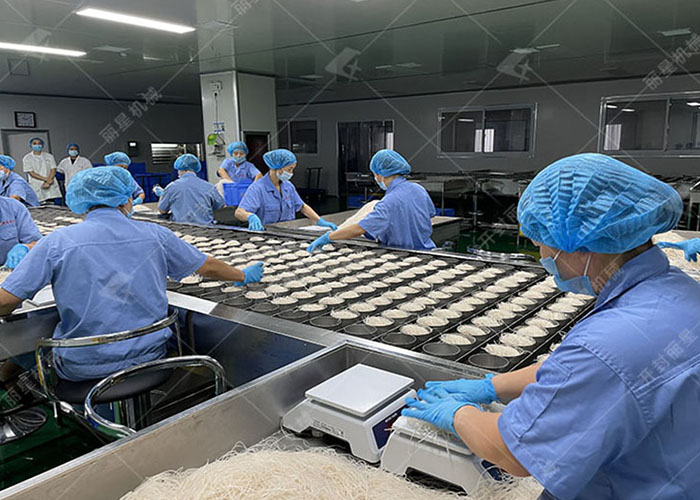 麗星速食方便粉絲設(shè)備多元化生產(chǎn)，淀粉原料適配超廣泛