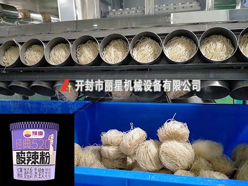 河南豫道引進粉條生產(chǎn)線,方便粉絲烘干設(shè)備
