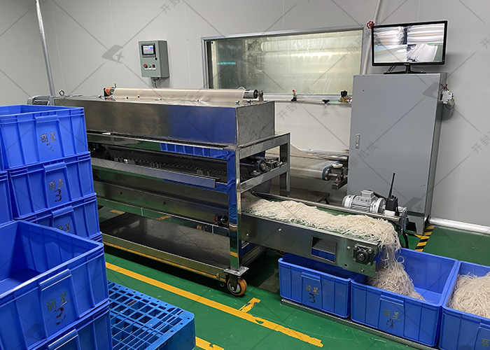 搞懂麗星速食粉絲設(shè)備生產(chǎn)流程，吃酸辣粉更安心