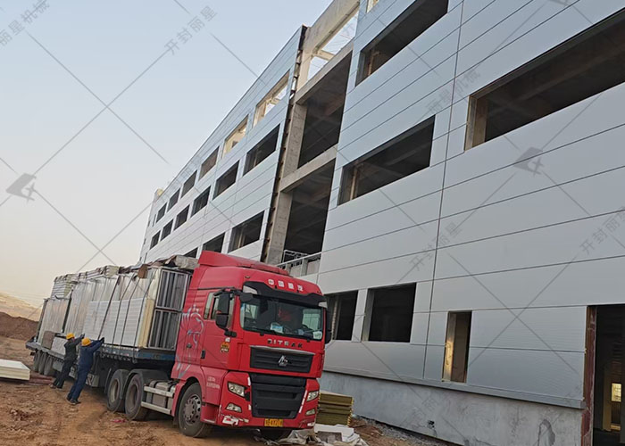 麗星大型粉絲設(shè)備配套烘干線(xiàn)送達(dá)安陽(yáng)