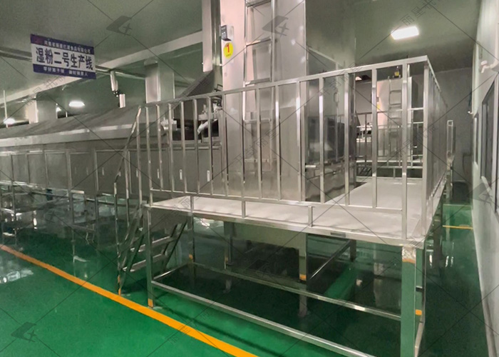 麗星廠家直供做苕皮的機(jī)器，自動化運(yùn)行日產(chǎn)量高